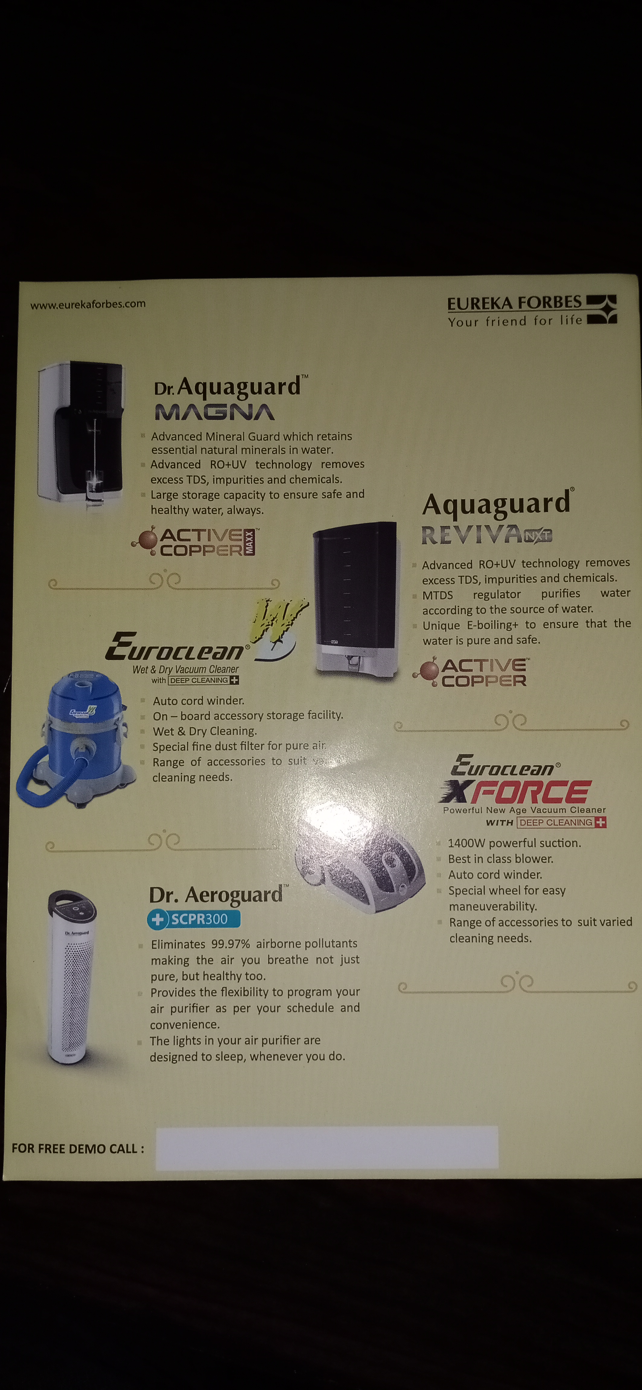 water purifiers